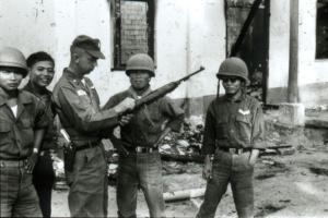 U.S. “adviser” in Vietnam, 1962.