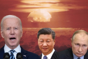 Joe Biden, Xi Jinpeng, Vladimir Putin