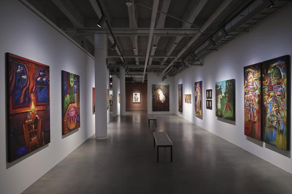 Art work at The Cheech in Chicago