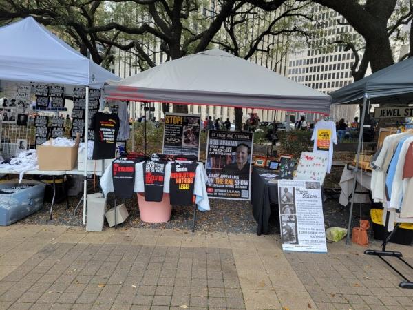 The Revolution Booth at the MLK Day parade and festival in Houston., 2023