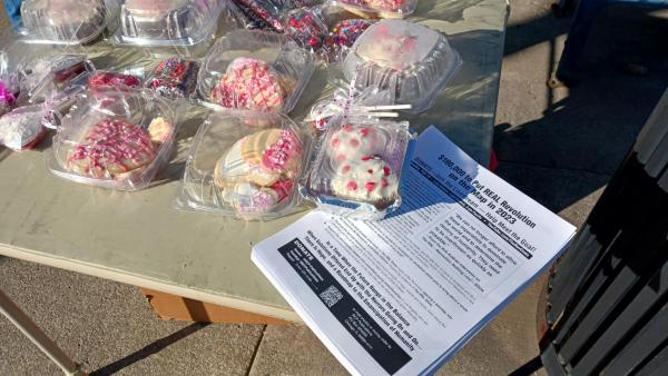 Cleveland Valentine's Day Bake Sale for $100,000 fundraising