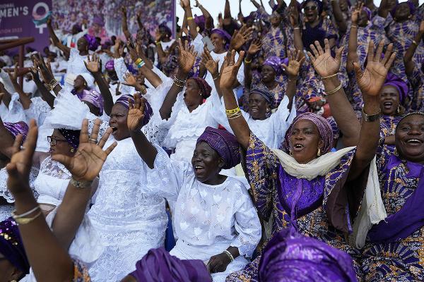 Nigeria, IWD 2023, women celebrate.