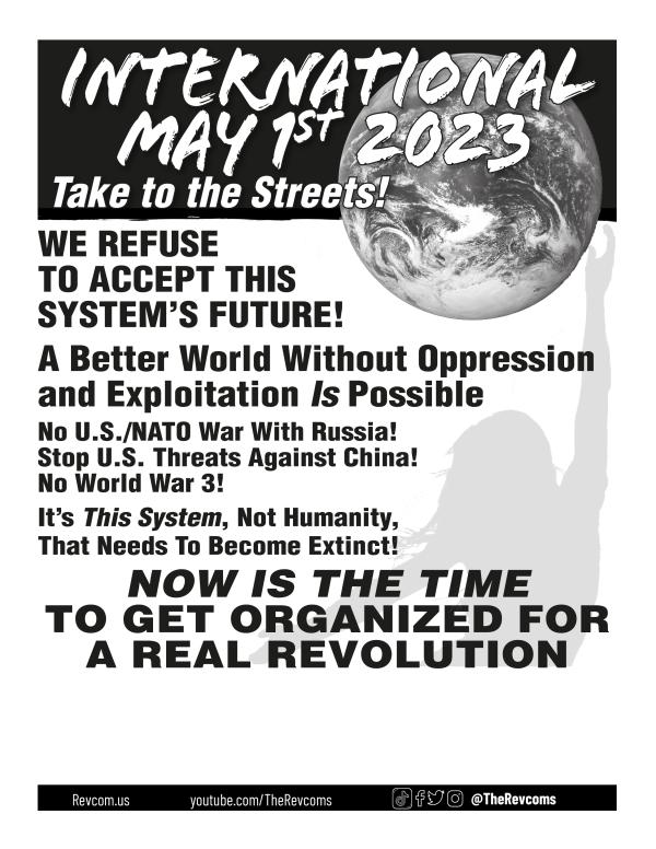 Leaflet: International May 1st 2023. Take to the Street!