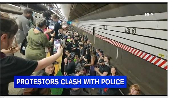 People continue their protest of murder of Jordan Neely.