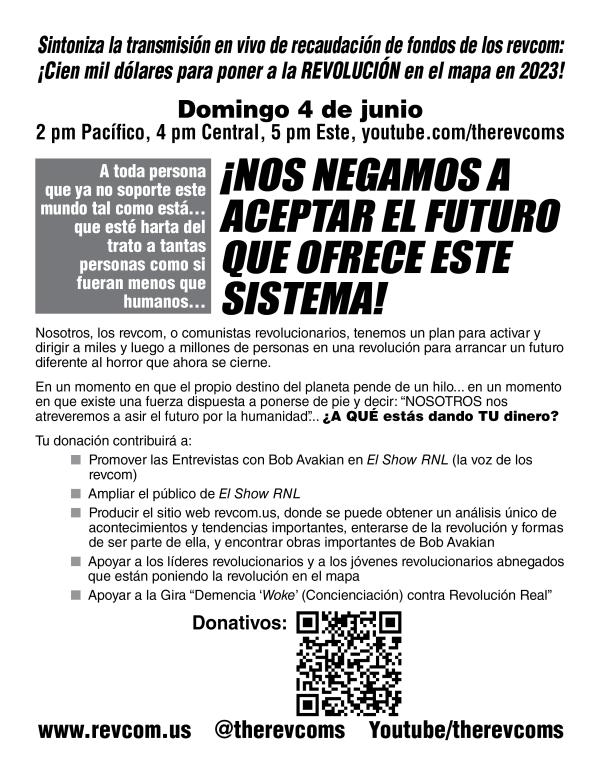 leaflet-short-livestream fund drive spanish