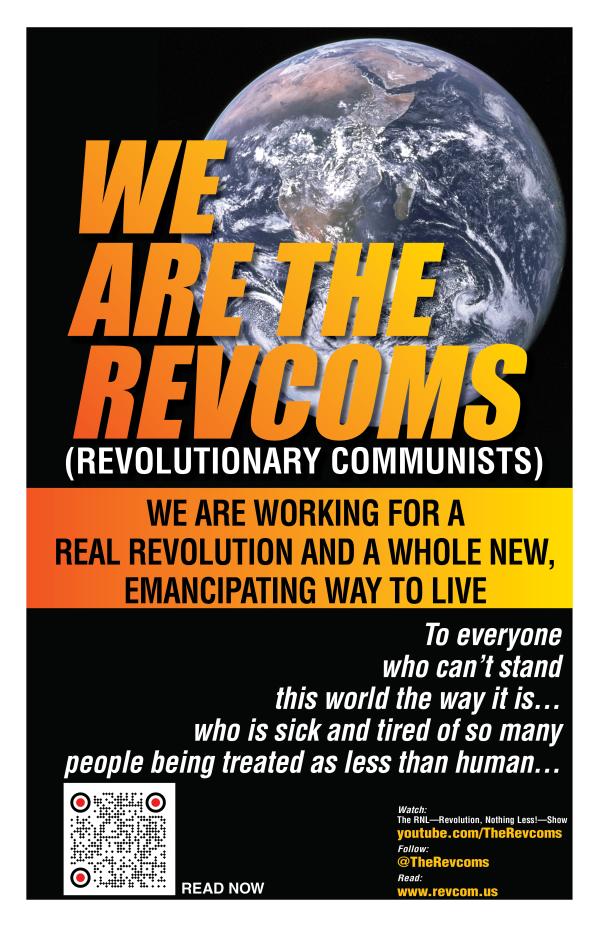 poster WE ARE THE REVCOMS