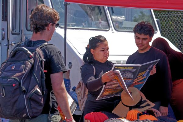 20230903 - Oakland, CA, Labor Day Spanish-speaking immigrants and Laney College Flea Market