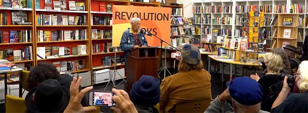 Poetry event at Revolution Books in Berkeley