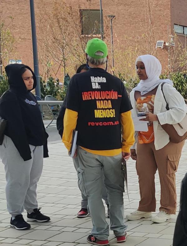 RevComs take REVOLUTION to a local campus, October 11, 2023.