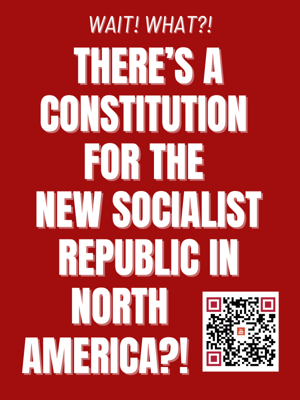 Provocation: There's a Constitution for the New Socialist Republic in North America?