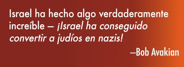 graphic BA quote Israel nazis spanish
