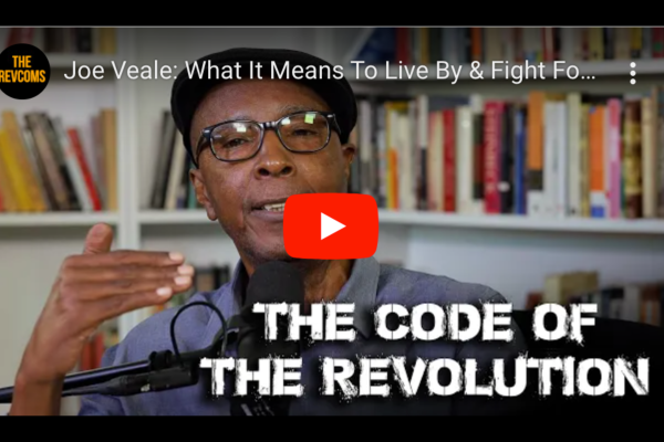 VIDEO: Joe Veale: What It Means To Live By & Fight For The Points Of Attention, The Code Of The Revolution