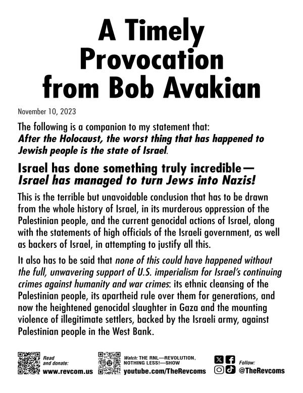 leaflet BA Palestine Provocations
