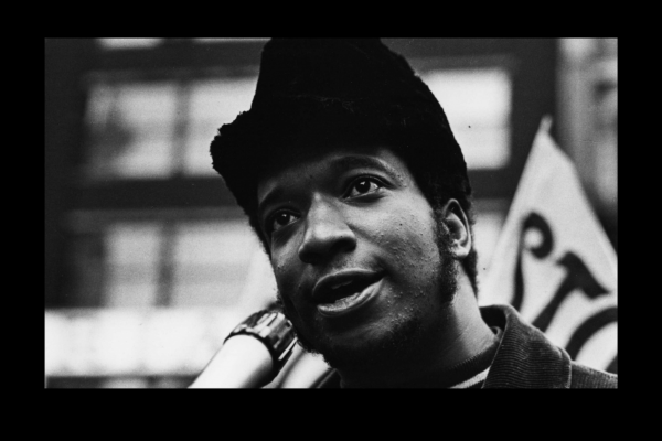 Fred Hampton, Chairman of the Black Panther Party in Chicago.