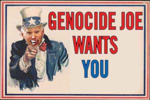 teaser genocide joe wants you