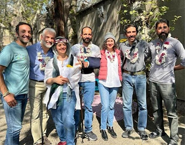 Seven of the nine formerly imprisoned Persian Wildlife Heritage Foundation (PWHF) team. 