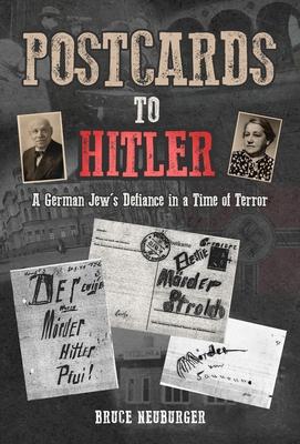 Book cover of Postards to Hitler