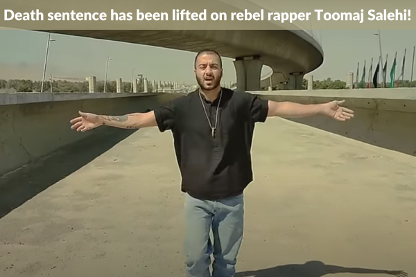 Death sentence has been lifted on rebel rapper Toomaj Salehi!