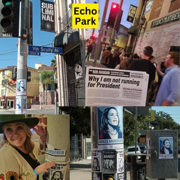 Echo Park: Bob Avakian Official postering