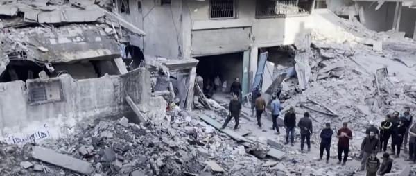 At least 93 Palestinians were killed when an Israeli attack flattened a five-storey residential building housing displaced people in northern Gaza’s Beit Lahiya, October 29, 2024.