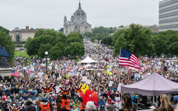No Kings protest in Minneapolis