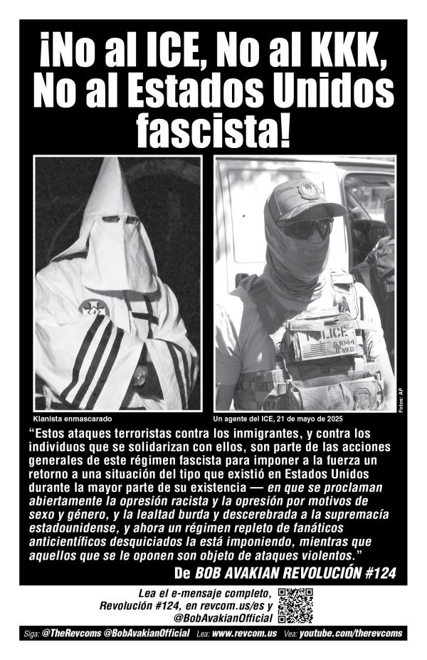 Poster BAO#124 KKK-ICE spanish