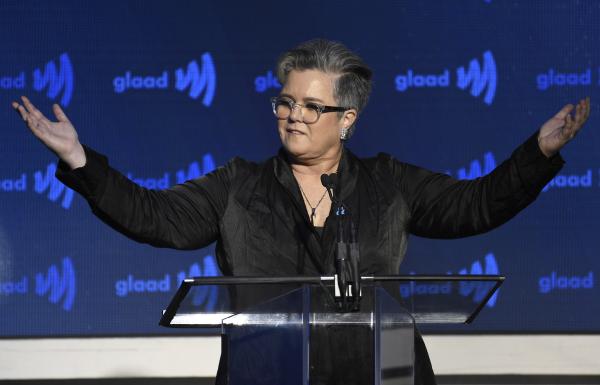 Rosie O'Donnell at the GLAAD Media Awards, New York, May 4, 2019.