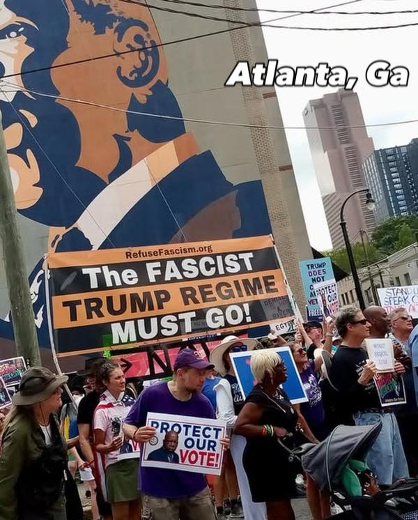 March in Atlanta for Good Trouble day of action