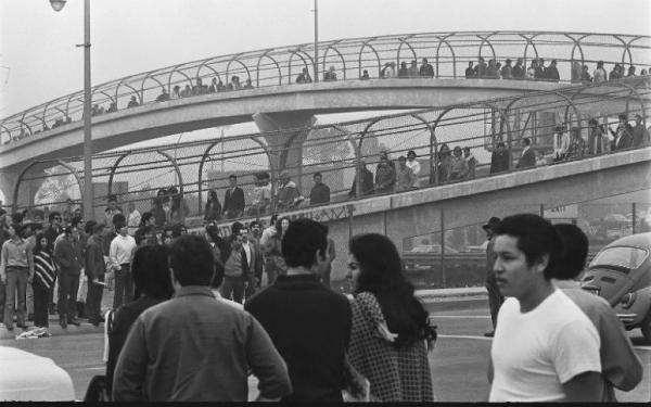 Protesters gathered from all over the country to participate in the events in East Los Angeles. 