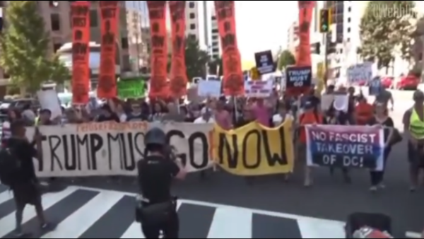 Washington, DC August 16, 2025 TRUMP MUST GO NOW!