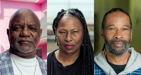 Rev. Gary Williams, Helen Jones, and James Nelson are organizers in Los Angeles.