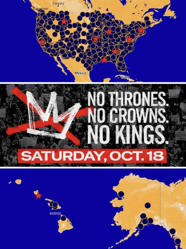 THE REVCOMS endorse No Kings Day