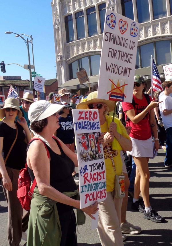 No Kings protest in Oakland.