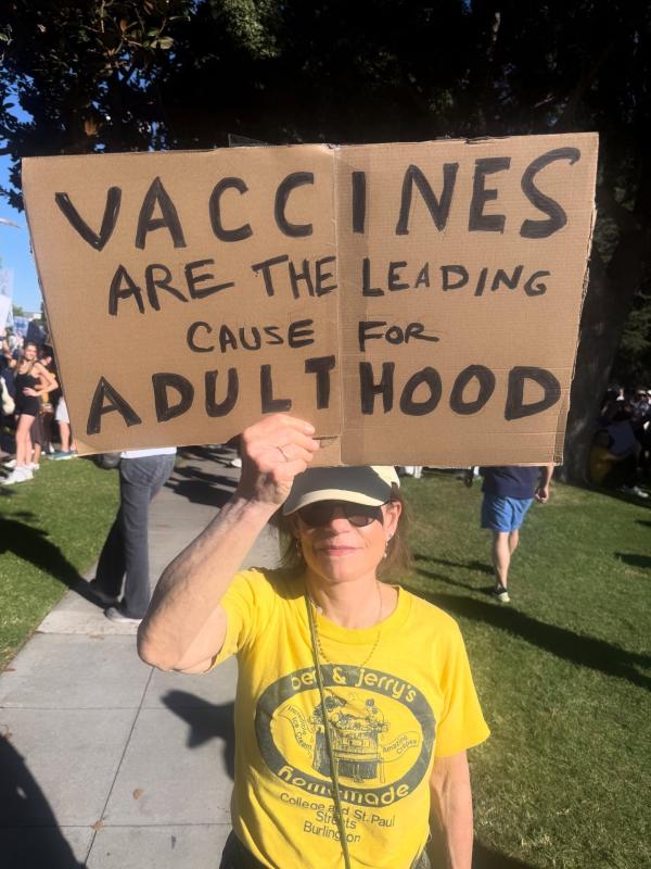 California No Kings protest.