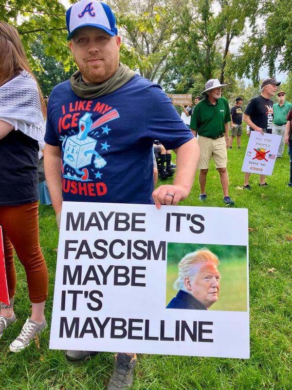 No Kings Protest in Topeka Kansas