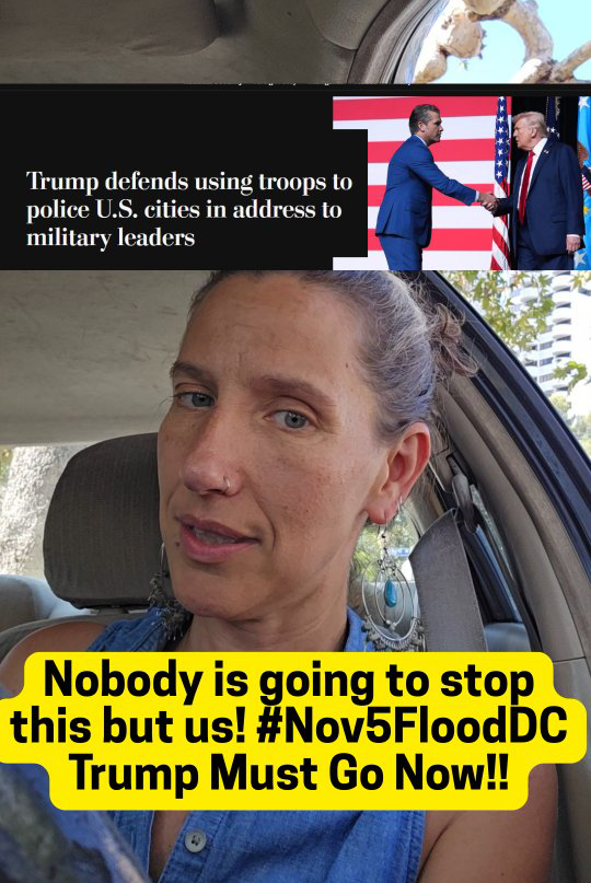 Nobody is going to stop this but us