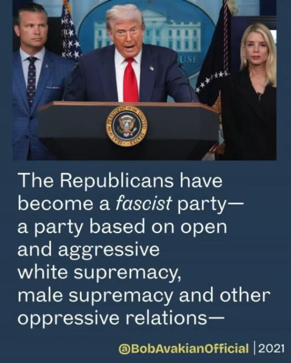 The Republicans have become a fascist party