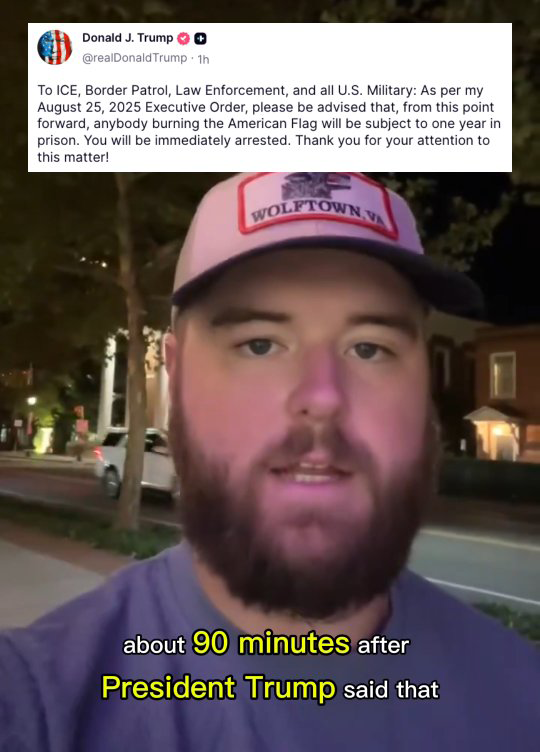 Kirk Wolff: Why I am burning the flag