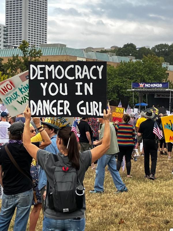 No Kings protest in Atlanta