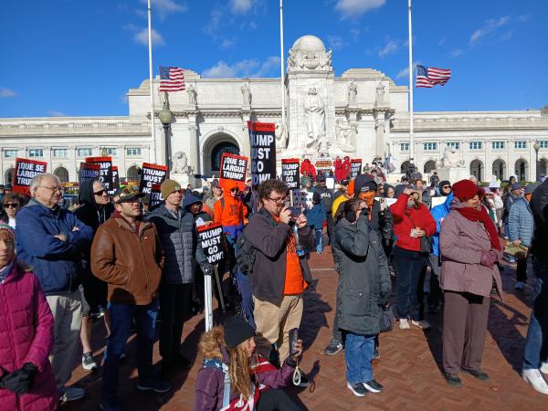 Veterans Day "Remember Your Oath"  Rally at Union Station, Washington DC
