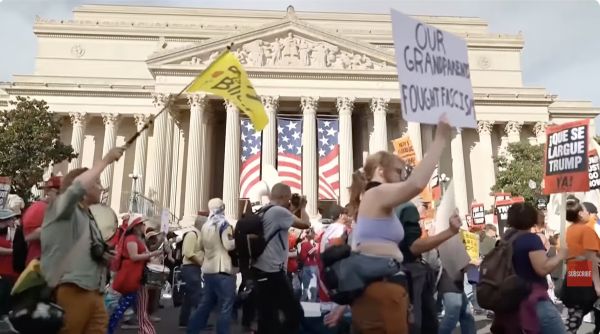 Trump Must Go Now march, November 5, 2025.