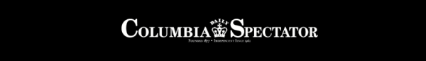 Columbia Spectator masthead