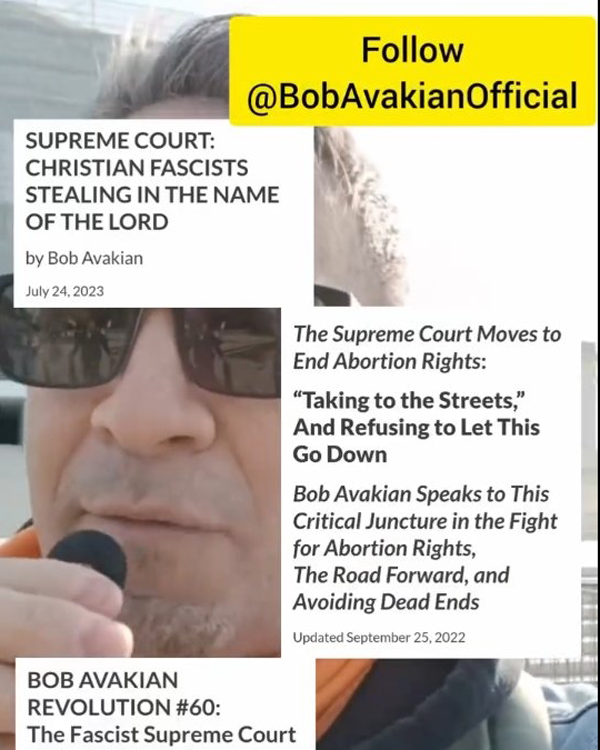 Rafael Kadaris at SCOTUS protest