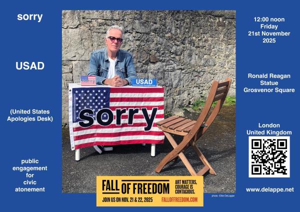 Fall of Freedom - Joseph DeLappe, London