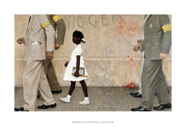 Norman Rockwell: "The Problem We All Live With"