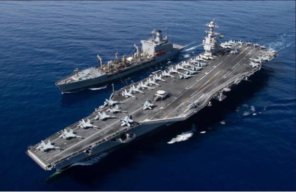 USS Gerald Ford aircraft carrier