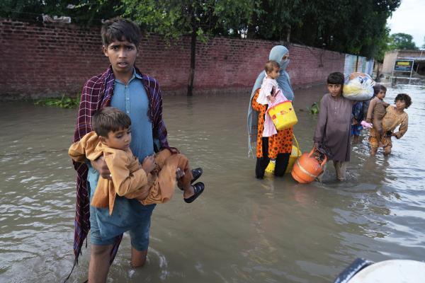 During the 2025 August and September monsoons in Pakistan, when more than 4,000 villages were under water and more than 2.5 million people were evacuated.