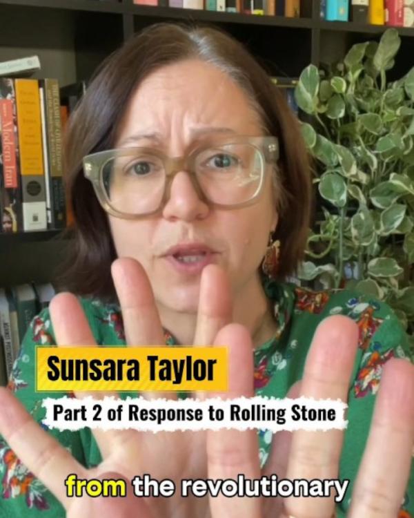 Sunsara Taylor responds to Rolling Stone trash piece on Bob Avakian and the Revcoms