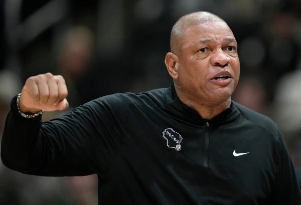 Doc Rivers, coach of the Milwaukee Bucks, February 27, 2026.