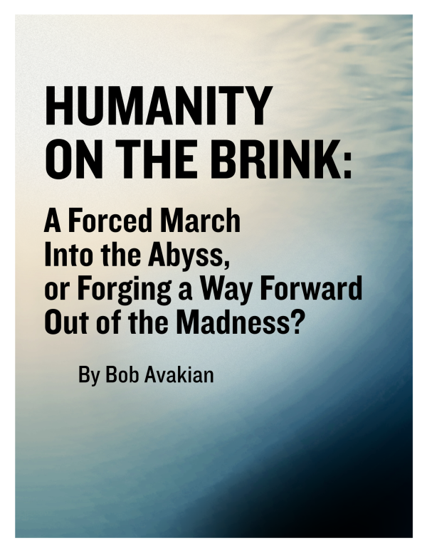 Color cover HUMANITY ON THE BRINK